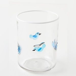 ISO Anthropologie Icon Glass Bird/Sky